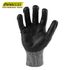 IRONCLAD KONG Nnit Cut Impact-resistant Heavy-duty Safety Gloves, Cut prevention, ASNI 4, C level, Inner skin-HPPE, Nylon, Aramid / UOuter Shell-TPR pad, Nitrile coating, 13G