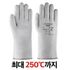 ANSEL ActivArmr Guantes de trabajo para altas temperaturas 42-474, Guantes industriales resistentes a los cortes, Guantes resistentes al calor hasta 250 °C, Polialgodón (mezcla de poliéster + algodón), Poliéster no tejido