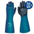 ANSEL Alphatech Gants résistants aux produits chimiques 04-005, Nitrile + PVC, Doublure-Tricot en coton, 13G, Antistatique, Longueur 38cm, Certifié KC, EN ISO 374-5:2016