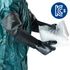 ANSEL Alphatech Chemical Resistant Gloves 19-026, Néoprène, Doublure en coton à double isolation, Résistance à la chaleur de 250 degrés, 66cm, Certifié KC, Sans silicone, EN ISO 374-5:2016