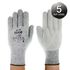 Guantes de trabajo ANSEL Edge 48-703, Almohadilla de cuero, Guantes anticorte de nivel 5, Hilo de polietileno, Fibra de vidrio + Cuero, 13G