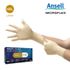 ANSEL Microflex Heavy-Duty Latex Gloves 63-864, 1 pack (100 sheets), Food grade, EN 374-5 Microbial + Virus resistant, Powder Silicone Free