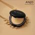 ANJO Black No Sebum Powder Pact [Bộ chính + Refill] Silky Finish Long Lasting Pore Blur _ Sản xuất tại Hàn Quốc