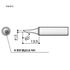 HAKKO طرف لحام لسلسلة FX-888DX T18 ، T18-CF15