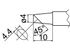HAKKO Soldering Tip For FX-838 TIP T20-SERIES, T20-BC4