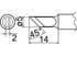 HAKKO Soldering Tip For FX-838 TIP T20-SERIES, T20-K