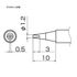 FX-951, T12-SERİSİ, T12-D12 için HAKKO Lehimleme Ucu FX-951, T12-SERİSİ, T12-D12 için HAKKO Lehimleme Ucu