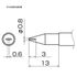 HAKKO Lötspitze für FX-951, T12-SERIE, T12-DL08 HAKKO Lötspitze für FX-951, T12-SERIE, T12-DL08