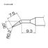 Ponta de solda HAKKO para FX-951, T12-SERIES, T12-JL02