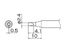 Tip Solder HAKKO Untuk N2 FX-951, FM-2026 TIP T13-SERIES, T13-D24