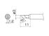 Panne à souder HAKKO pour N2 FX-951, FM-2026 POINTE T13-SERIES, T13-KU