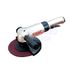 REBARBADORA ANGULAR DE AR URYU UAG-70SBL-76, Tamanho da roda 180 mm, 7600 rpm, 1500 w, Mangueira de ar 12,7 mm