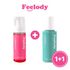 Feelody All-in-One Sun Essence 50ml+ Acne Wonder Bubble Foam Cleanser 150ml Gift Set _ sensitive skin acne trouble adolescent skin _ Made in Korea