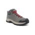 [CAMPING] Botas de montaña Hike, Gris – Mujer, Diseño clásico, Cuero impermeable de primera calidad, Tobillera para un ajuste estable, Hecho en Corea