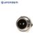 SAMWOO ELECTRONICS SCN-12-2R Conector Circular Tomada Tipo 2 pinos Soquete miniatura industrial de montagem em painel fabricado na Coreia Genuíno