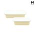 [Mitos] Gelato Enamel Tray 2-Piece Set - Peralatan Masak dengan Warna Lembut dan Fungsionalitas Luar Biasa, Buatan Korea