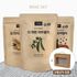 [BUEN GRANJERO] Juego de regalo de té básico: un regalo atento de salud con té de frijol espada, té de jengibre con flor de globo y té de frijoles rojos de calabaza, hecho en Corea