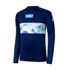 ABYSS MT301 Rash Guard Pria – Angkatan Laut / Pantai Abu-abu | Leher Tinggi, UPF50+, Buatan Korea