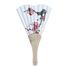 ATTY FACTORY Hyojaseon Sagunja Fan – Traditional Korean Hand Fan with Bamboo Handle, Plum Blossom, Orchid, Chrysanthemum, and Bamboo Artwork – Made in Korea