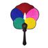 ATTI FACTORY Hibiscus Satin Fan (Besar) – Kipas Tradisional Korea dengan Pola Mugunghwa dan Dekorasi Simpul _ Made in Korea