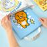 Kakao Friends Say Cheese 2-Pocket File Holder (Choonsik/Ryan/Apeach) | Dual Side Storage | Translucent PP A4 File | 230x310mm Made in Korea