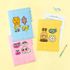 Kakao Friends Say Cheese 5-Pocket File Holder (Choonsik/Ryan/Apeach) | A4 Index File | Translucent PP Portable | 232x310mm Made in Korea