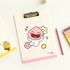 Kakao Friends Say Cheese A4 Clipboard (Choonsik/Ryan/Apeach) | Thick Bonded Board | Includes Hanging Hole | 235x310mm Made in Korea