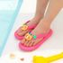 Kakao Friends Choonsik Thong Beach Slippers / Indoor Shoes | Lightweight Durable PVC | Unisex Couple Item | Designed in Korea