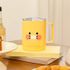Kakao Friends Choonsik CS Cup Tumbler 340ml | Insulated Stainless Steel Handled Mug | Lockable Lid for Hygiene | Designed in Korea