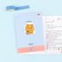Kakao Friends B6 Arch Window/Dom Song Note | Photo Card/Sticker DIY Emotional Notebook | 7mm Lined 40 Sheets | Made in Korea
