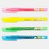 Kakao Friends Little Friends Highlighter Pena 4 Warna Set | Kuning/Merah Muda/Biru/Hijau | Ujung 4mm | Dibuat di Korea