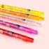 Kakao Friends 12 Color Crayon Set | Twist-Up Sharpener-Style Color Pencils | Non-Toxic Made in Korea