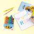 Kakao Friends 12 Color Crayon Set | Twist-Up Sharpener-Style Color Pencils | Non-Toxic Made in Korea