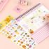 Kakao Friends Say Cheese Diary Deco Sticker | Transparent Material Over Writing | Multi-Purpose DIY Decals | 120x200mm Made in Korea
