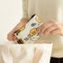 Kakao Friends Choonsik Ordinary Pattern Flat Pouch S | Water-Resistant Lining Mini Wallet | 115x85mm Designed in Korea