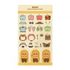 Kakao Friends Choonsik Dress Store Sticker | Various Costume Translucent PVC Sticker | 120x188mm DIY Decals | Made in Korea
