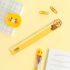 Kakao Friends Choonsik Grid Ruler 15cm | 5mm Grid Pattern Transparent Ruler | Pencil Case Size | Designed in Korea