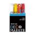 [Monami] Deco Marker 460 12 Color Set | Water-Based Opaque 2mm Round Nib | Multi-Surface Decoration | Mild Odor | Made in Korea