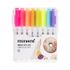[โมนามิ] ปากกามาร์กเกอร์ผ้า 470 8 สี ชุด B | ปากกาปลายแปรง | ผ้าไร้เหล็ก/สีสิ่งทอ| DIY | ออกแบบในเกาหลี