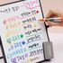 [Monami] Whiteboard Marker 12 Color Set + Magnetic Eraser | 2mm Round Nib | High Erasability/KC Certified | Made in Korea