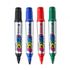 [Monami] Whiteboard Marker / Board Marker | Mild Odor Alcohol Ink | Easy & Clean Erasing | Round Nib 2mm | Made in Korea