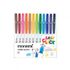 [Monami] Easy Click Whiteboard Marker 12 Color Set | Retractable Capless Design | 2.0mm Round Nib | KC Certified | Designed in Korea