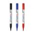 [Monami] Fine Tip Whiteboard-Marker 1 Dozon (12 Stück) | Runde Feder 1mm (Slim Design) | Nicht-trocknende Federfunktion | Hergestellt in Korea