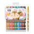 [Monami] Moninju Mechanical Colored Pencil 12 Color Set | Twist Action Lead Advance | No Sharpening Needed | Portable/Clean Use