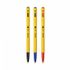 [모나미] 153 볼펜 1.0mm 1타스 (12자루) | 대한민국 대표 국민 볼펜 | 노크식 육각 디자인 | 블랙/블루/레드 | 국내 생산