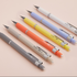 [Monami] Grippix POP Mechanical Pencil 0.5mm | 6 Pastel Colors | Comfortable Grip/Low Weight | Twist Eraser/Metal Clip | Made in Korea
