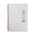 [Oxford] 4000 Sữa PP Bìa Máy tính xách tay xoắn ốc đục lỗ B5 | Lót / 80 tờ | 252 * 197mm | Trái Twin Spiral Bound | Sản xuất tại Hàn Quốc