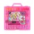 DONG-A สีน้ํามันพาสเทล 55 สี (60 แท่ง) สําหรับเด็กผู้หญิง พรีเมี่ยม เซ็ตใหญ่ | เคสตัวละครสีชมพู ความปลอดภัยที่ผ่านการรับรอง ACMI, CE, KC | ผลิตในเกาหลี