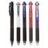 DONG-A Chronix 3 Hybrid 3-Color Ballpoint Pen 0.7mm | Black, Blue, Red Ink | Soft Rubber Grip | Smooth Hybrid Ink | Made in Korea