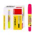 DONG-A JET STICK Solid Highlighter | Round Tip | Smear-Proof for Inkjet | Twist-Up Type | 5 Colors | Made in Korea